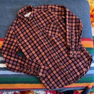 American Apparel Flannel Button-up Shirt